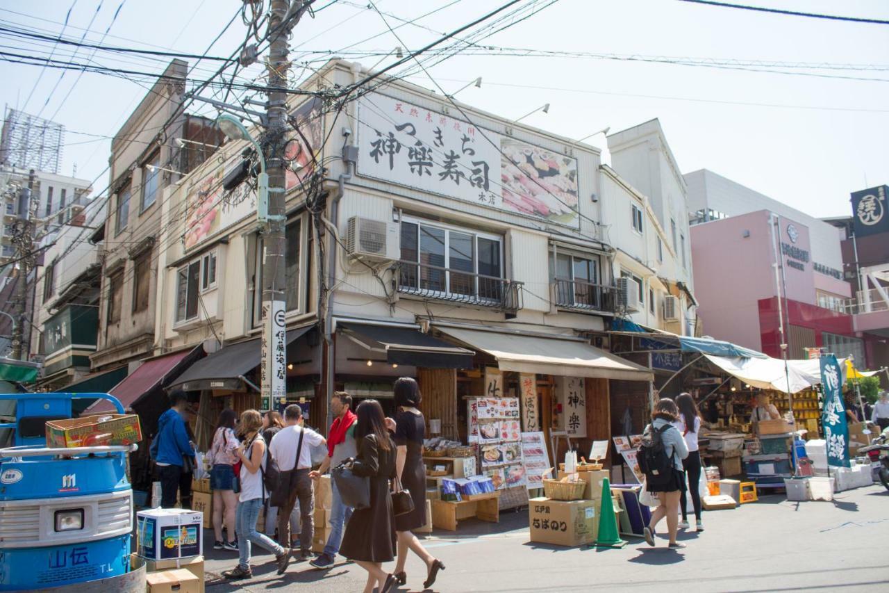 Tsukiji Guest House Kagura Tokyo Eksteriør billede